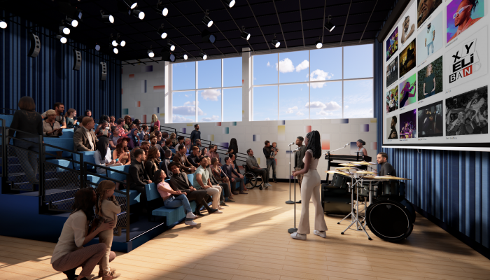 Downtown EVENT SPACE RENDERING